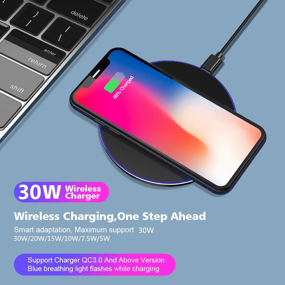 Dragon W9 30W bezvadu uzlādes paliktnis